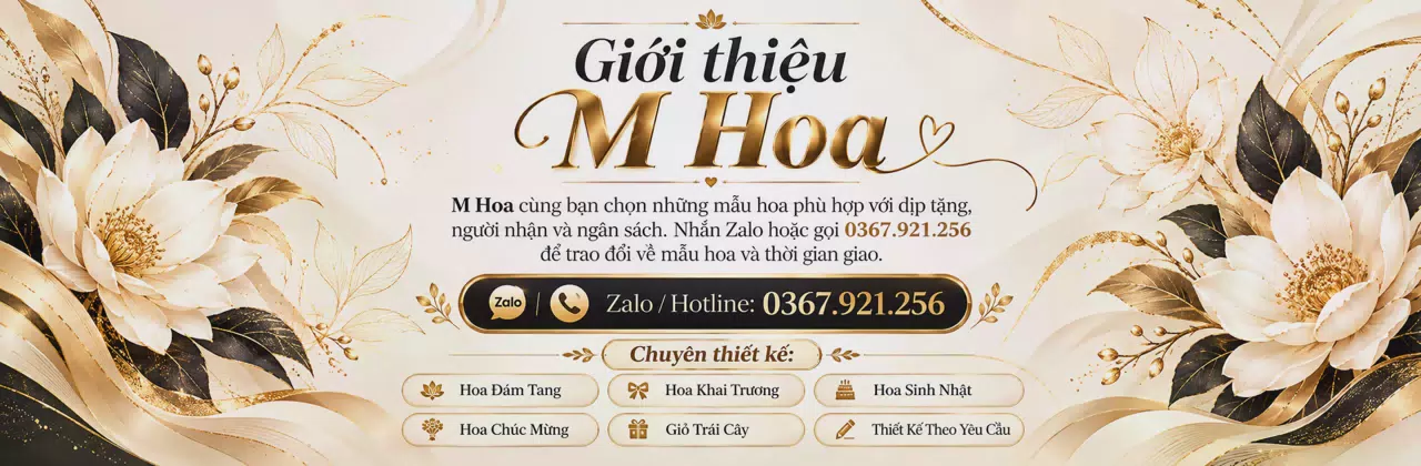Ảnh bìa Shop hoa tươi Phường Vĩnh Tân Hồ Chí Minh - Thêm sắc hoa cho ngày vui